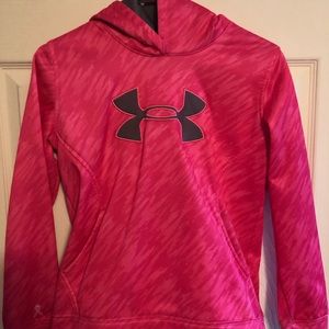 Under Armour youth large pink sweatshirt